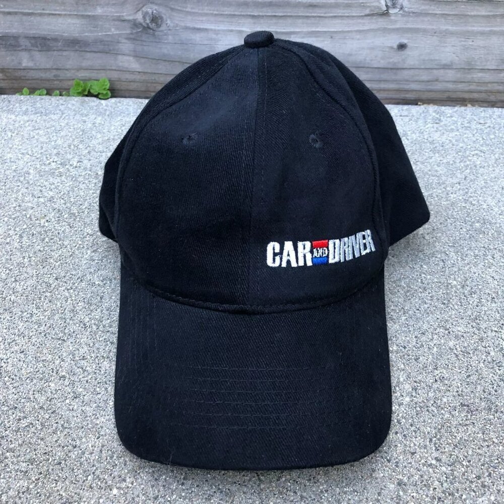 HEADMASTER Car and Driver Hat Men's Baseball Cap Black Adjustable Cotton​​​